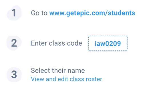 Epic class code 